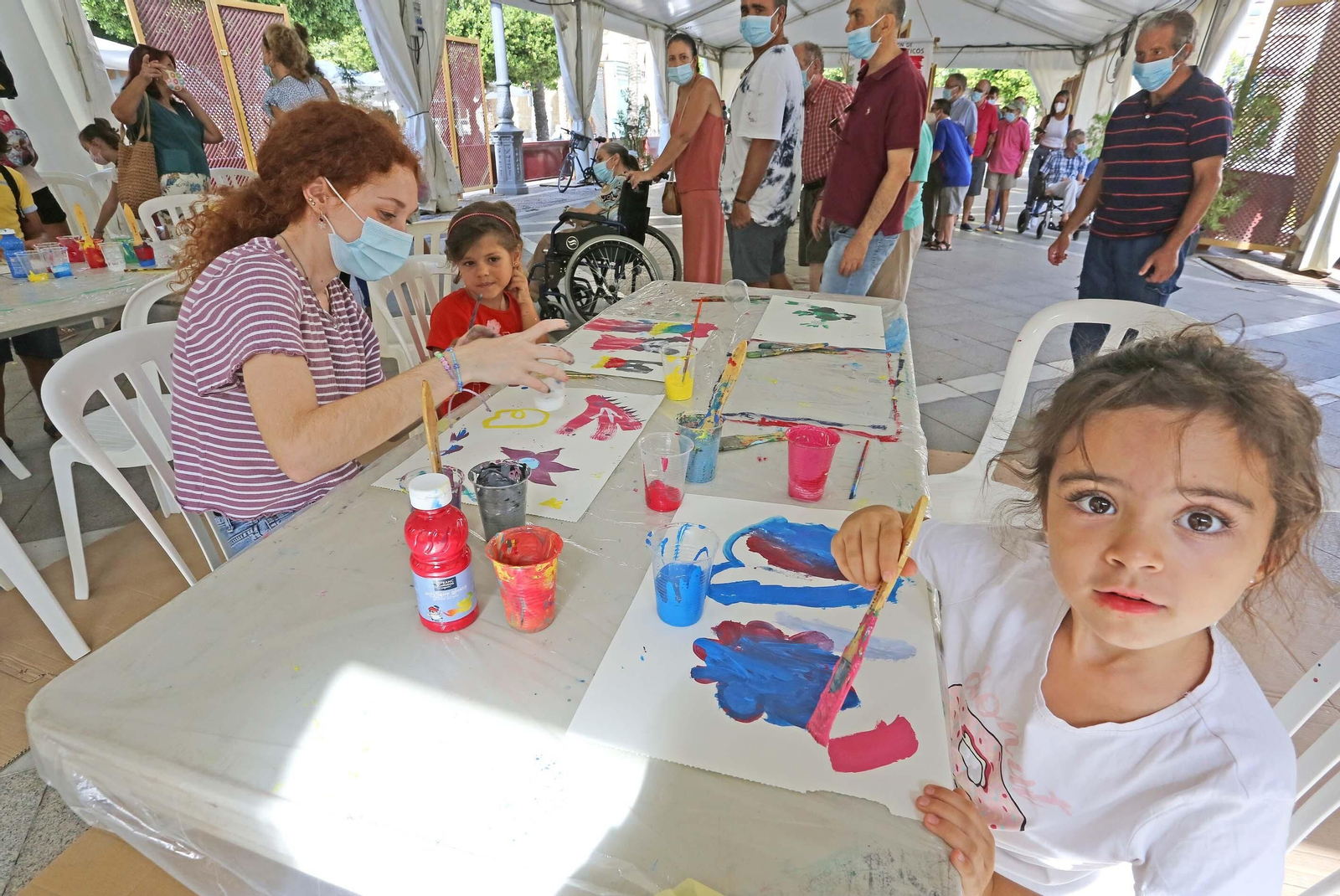 Fiestas de la Vendimia en la Plaza del Arenal