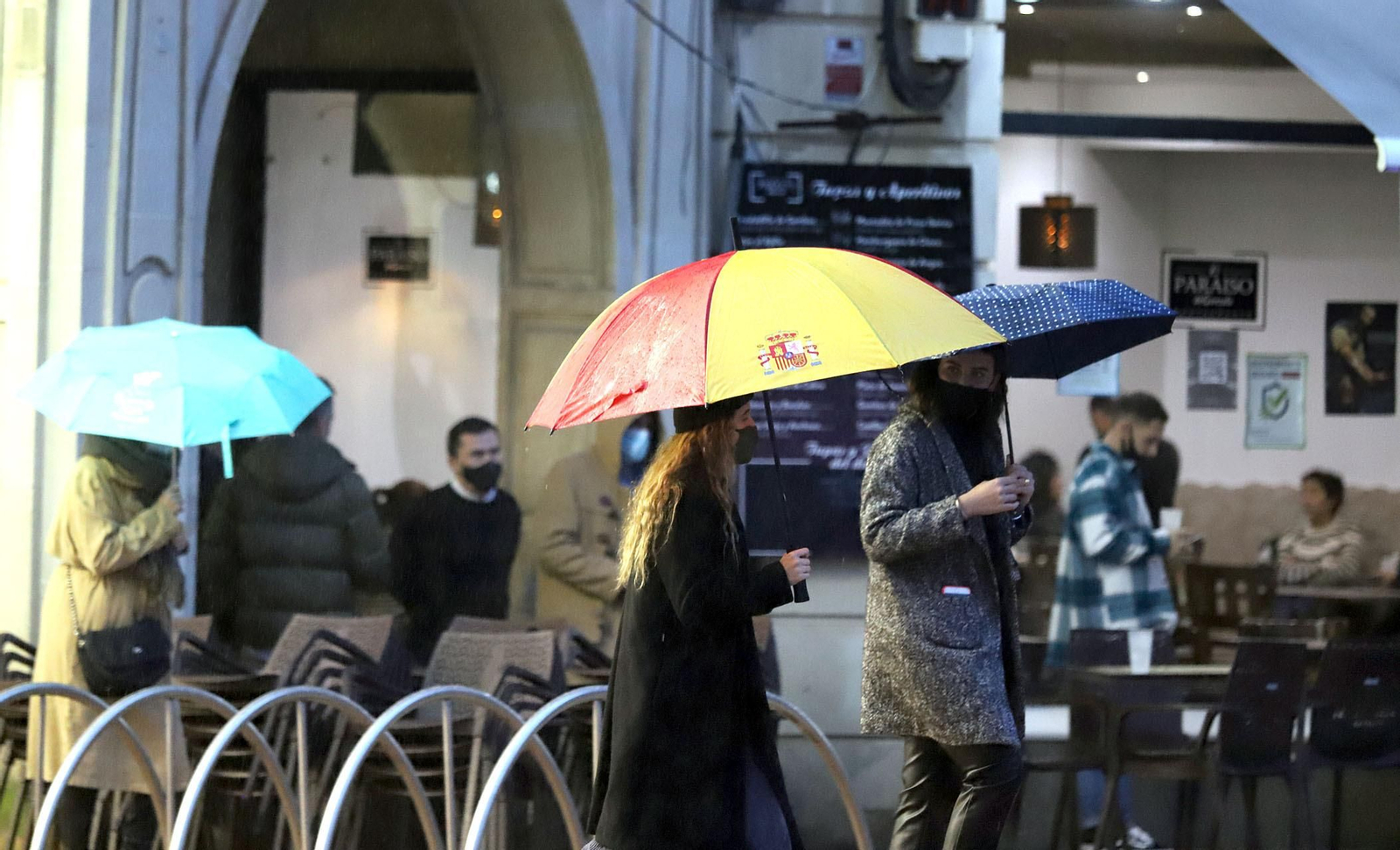 Primer sábado con las nuevas medidas en la hostelería.