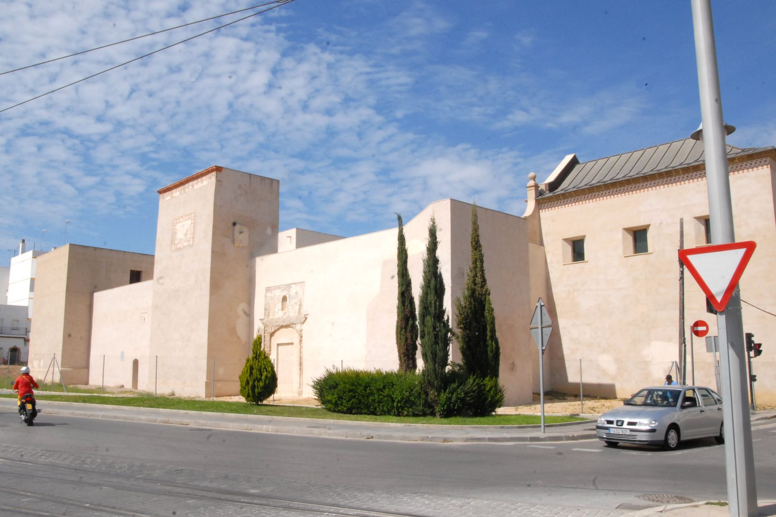 Castillo de San Romualdo, donde se desarrollarán las conferencias dedicadas a la colonia irlandesa en la festividad de San Patricio.