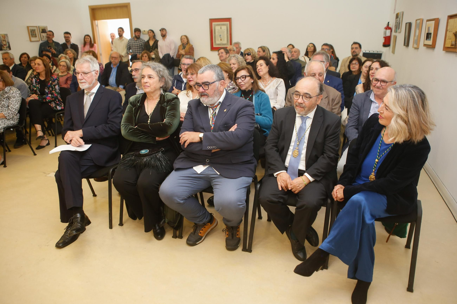 Fotos: Sylvain Marc toma posesión como académico de número en la Real Academia Provincial de Bellas Artes de Cádiz