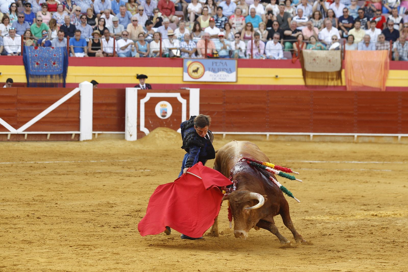 Fotogalería corrida toros Feria Santa Ana-Roquetas de Mar-El Juli-Perera-Aguado