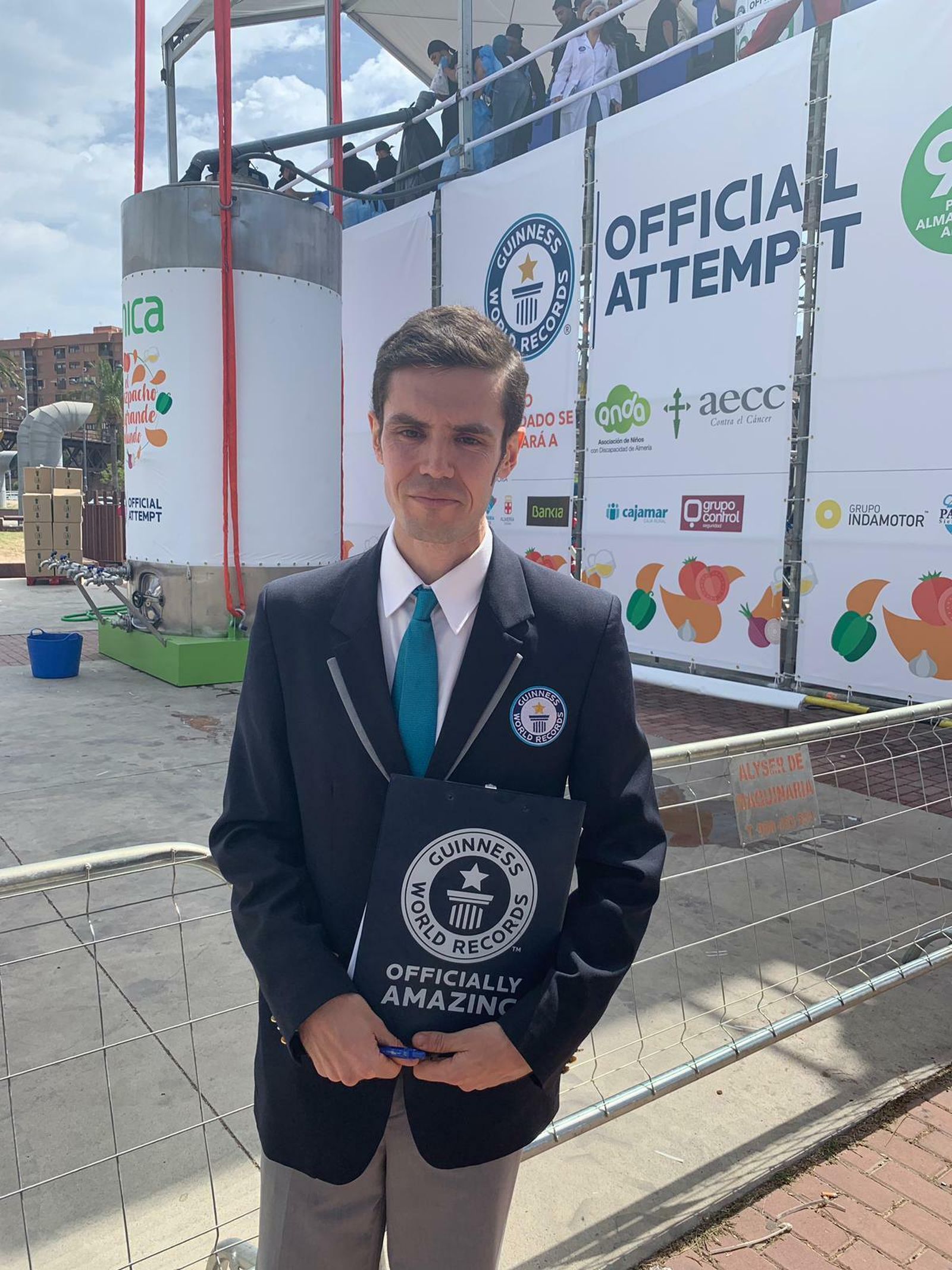 Víctor Fenes, juez Guinnes