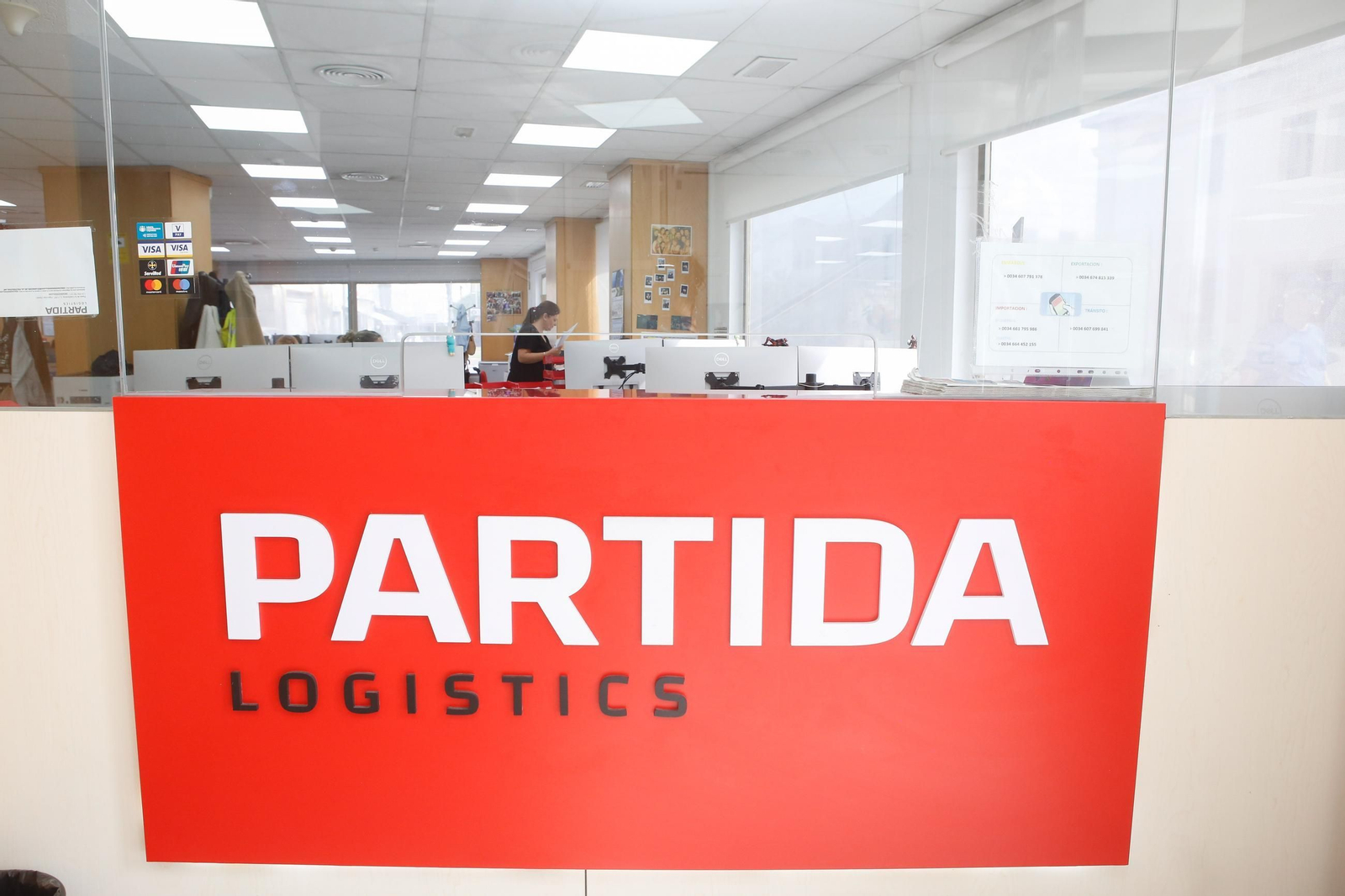 Oficinas de Partida Logistics, en Algeciras (Cádiz)