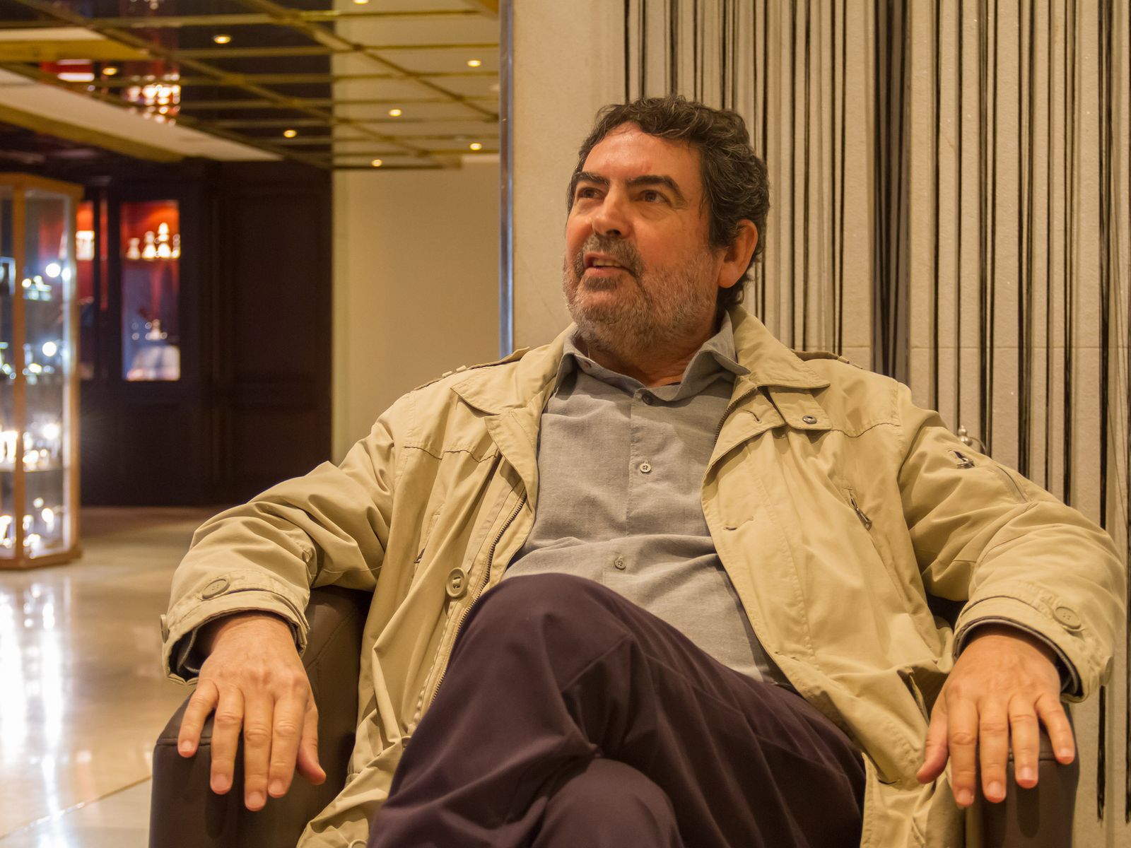 Javier Aristu, que antes de jubilarse fue profesor de Lengua y Literatura y candidato a la Alcaldía de Sevilla.