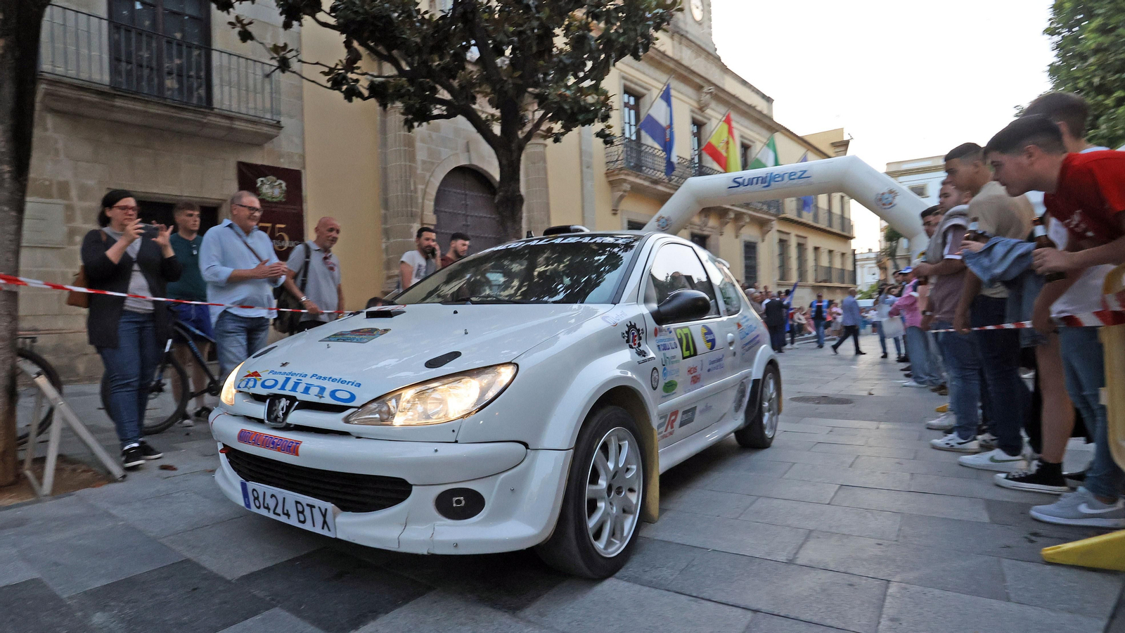 Salida del Rally Ciudad de Jerez 2024
