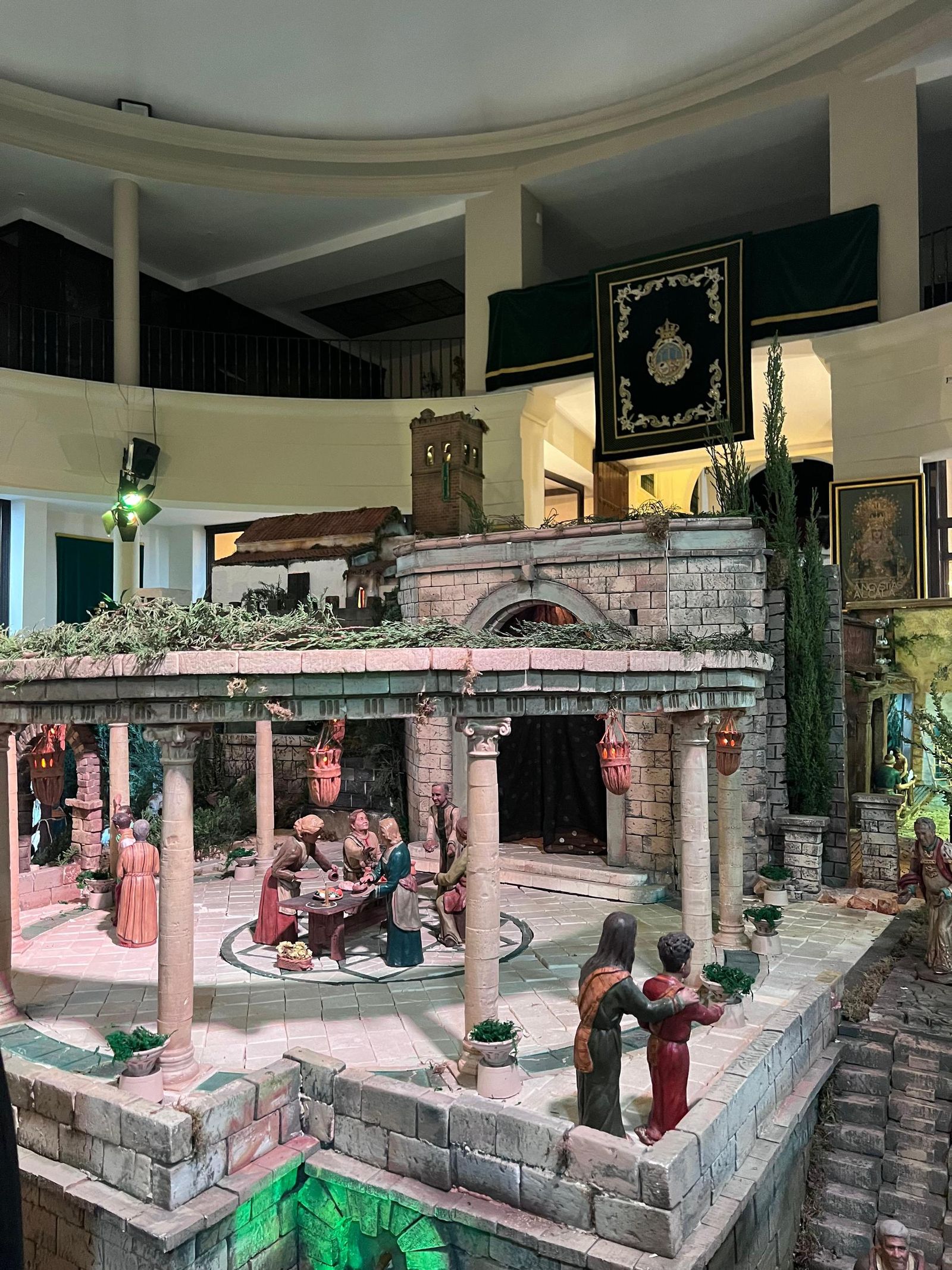 El Nacimiento del Belén, en el interior del Edificio Vera-Cruz