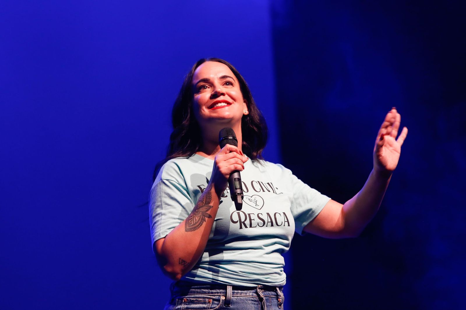 Fotografías del monólogo de Martita de Graná en La Línea