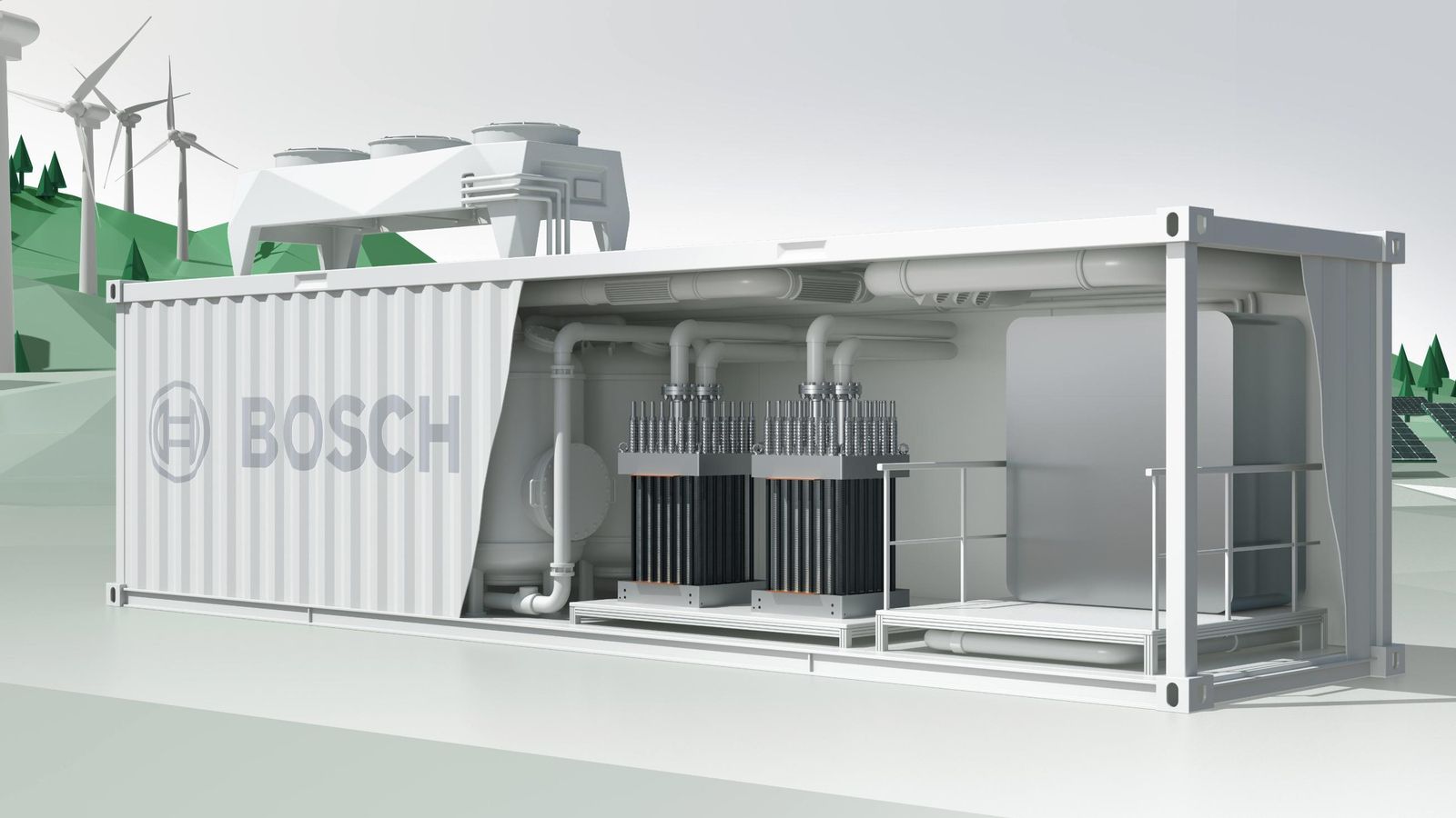 Bosch también se está planteando la producción de hidrógeno.