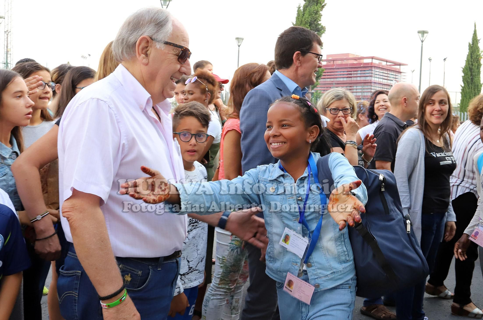 Imágenes de la llegada de los niños saharauis