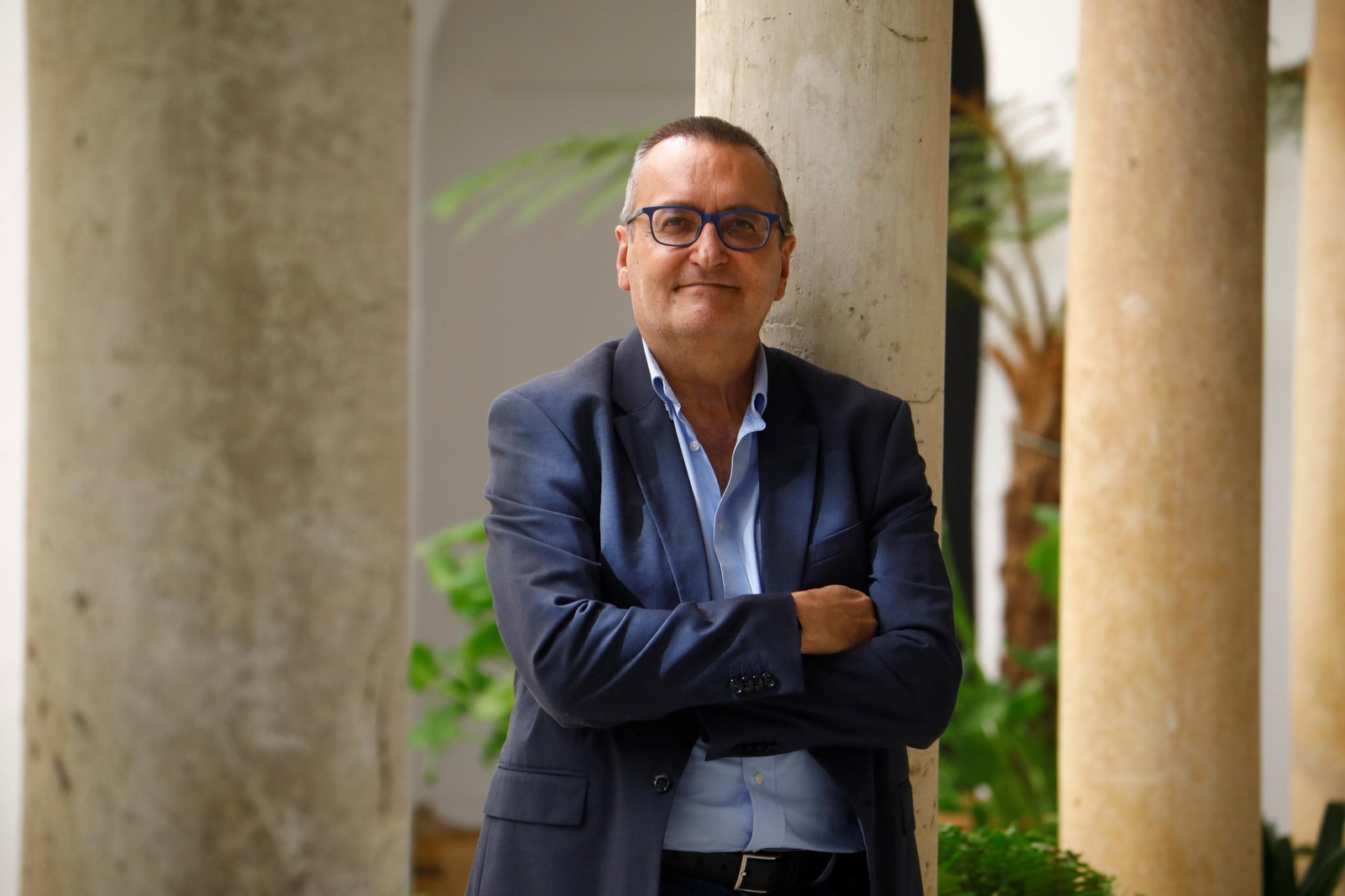 Salvador Gutiérrez Solís, director de la Feria del Libro de Córdoba.