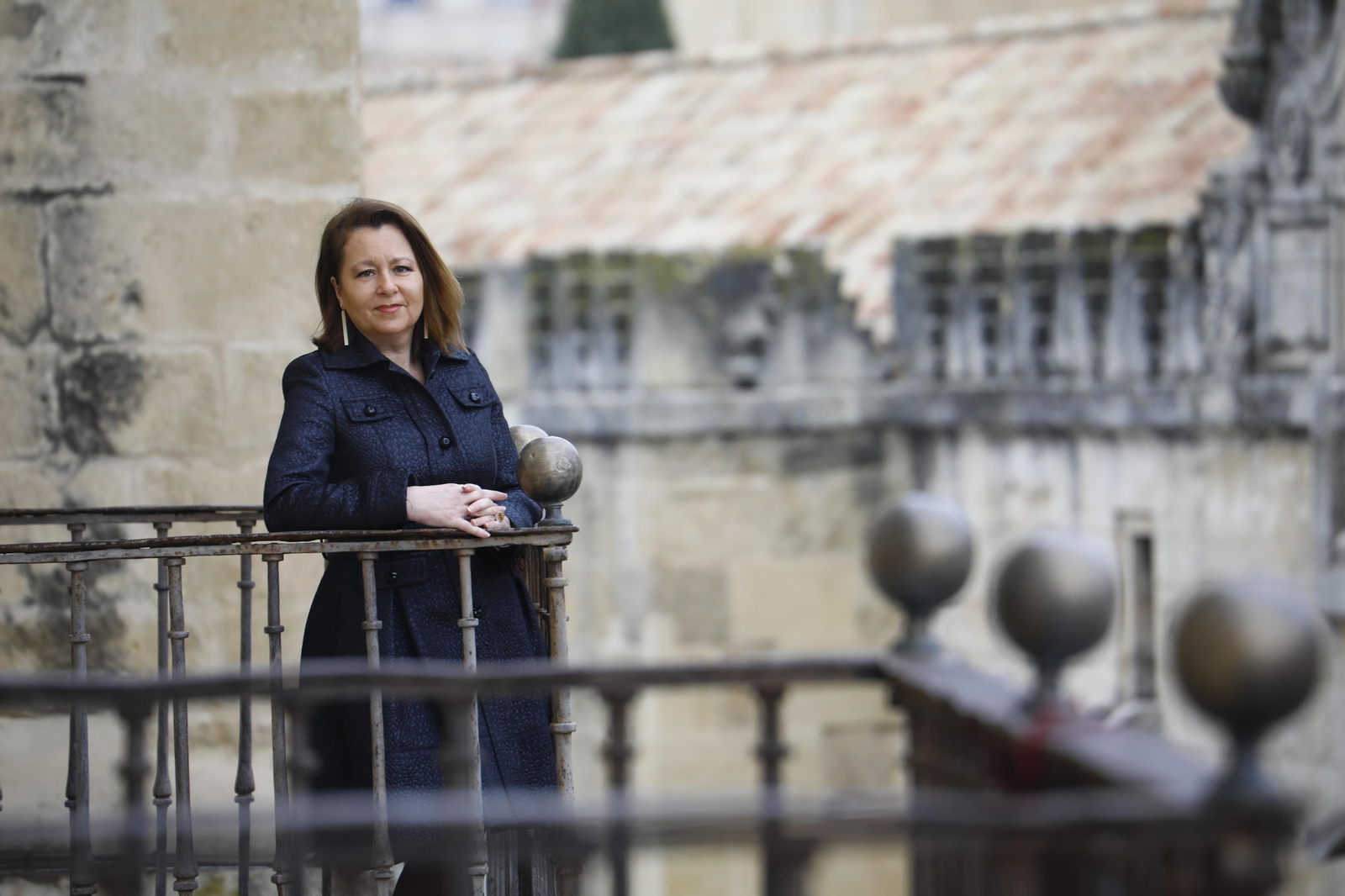 María José Muñoz, en el Palacio Episcopal de Córdoba.