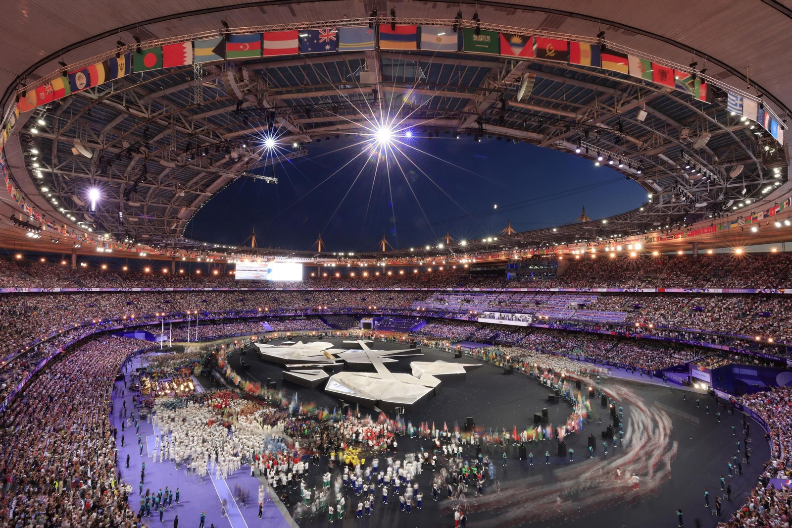 Las fotos de la ceremonia de clausura de los Juegos Olímpicos París 2024