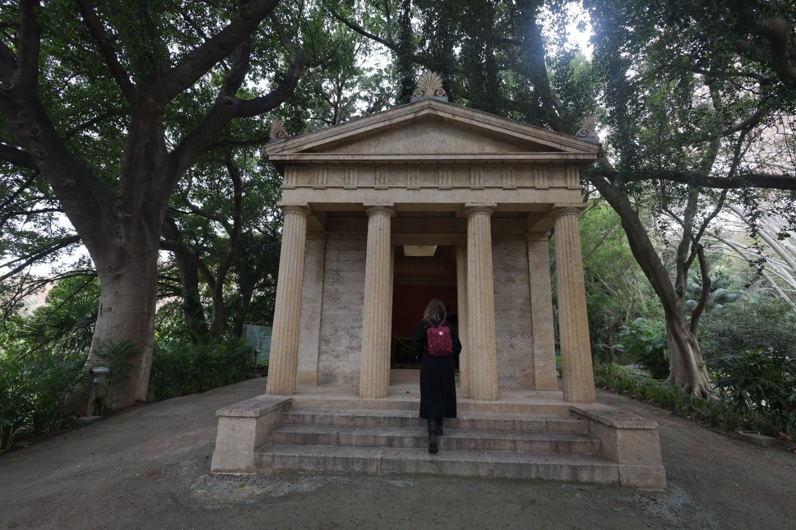Málaga restaura el Museo Loringiano del jardín La Concepción, en imágenes