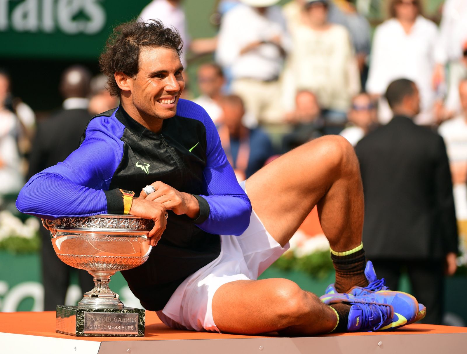 La final del décimo título de Nadal en Roland Garros, en imágenes