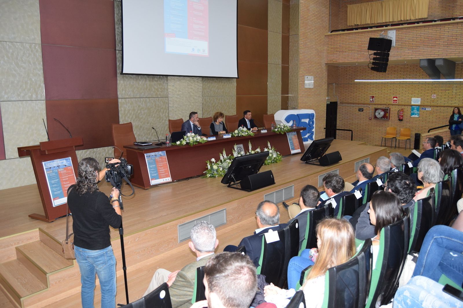 Jornadas UAL-LafargeHolcim desarrolladas el miércoles en la universidad.