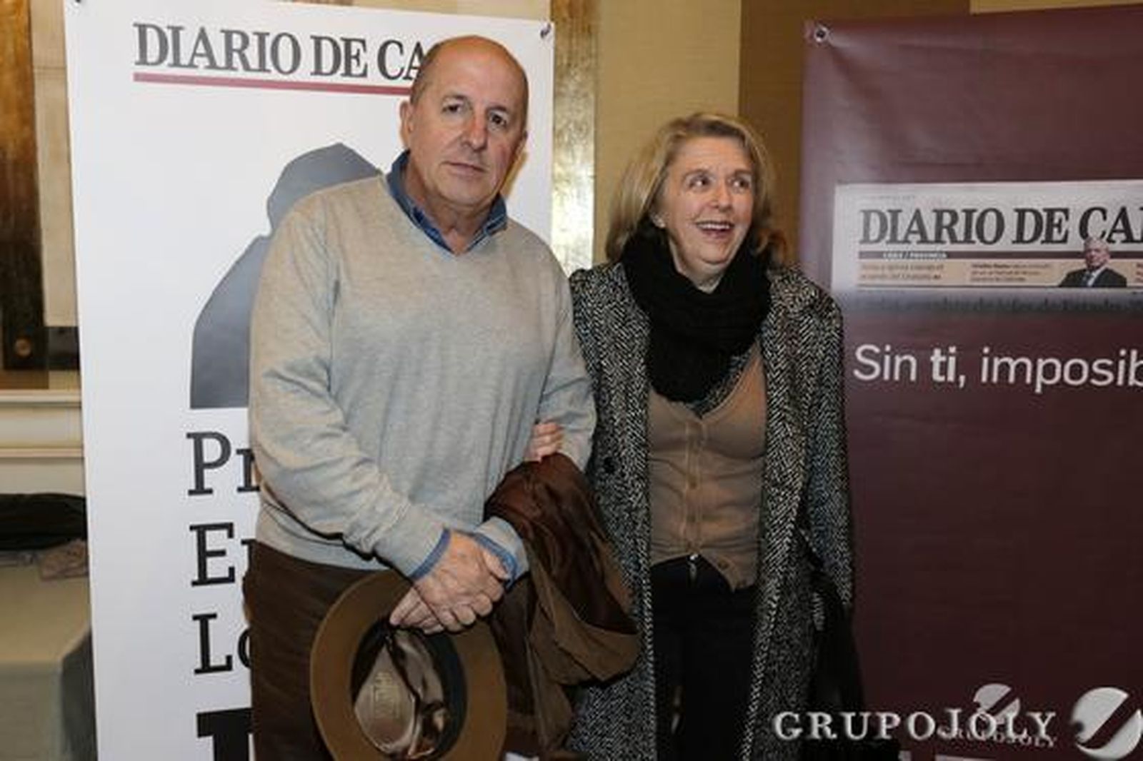 Los coristas Luis Frade y Adela del Moral.

Foto: Julio Gonzalez-Joaquin Pino-Fito Carreto