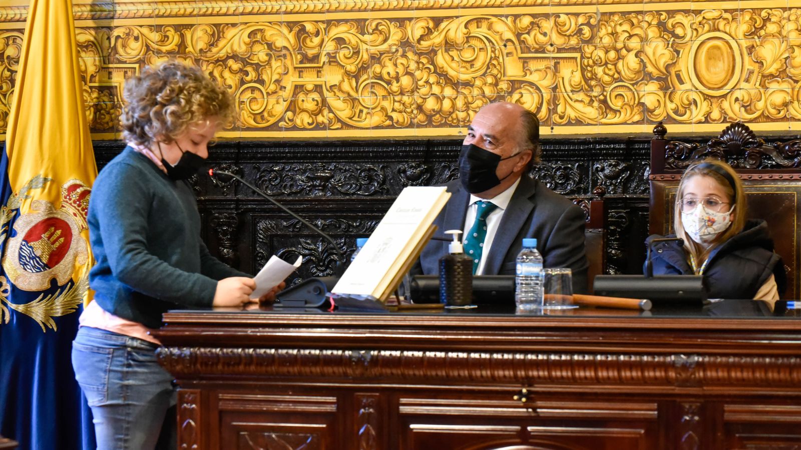 Las fotos del Pleno Infantil del Ayuntamiento de Algeciras