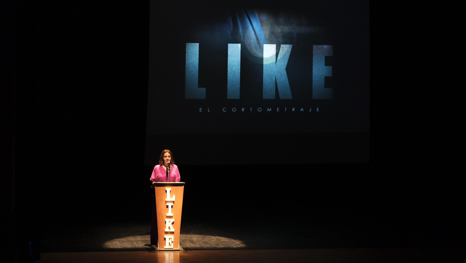 Así fue el estreno del corto 'Like'