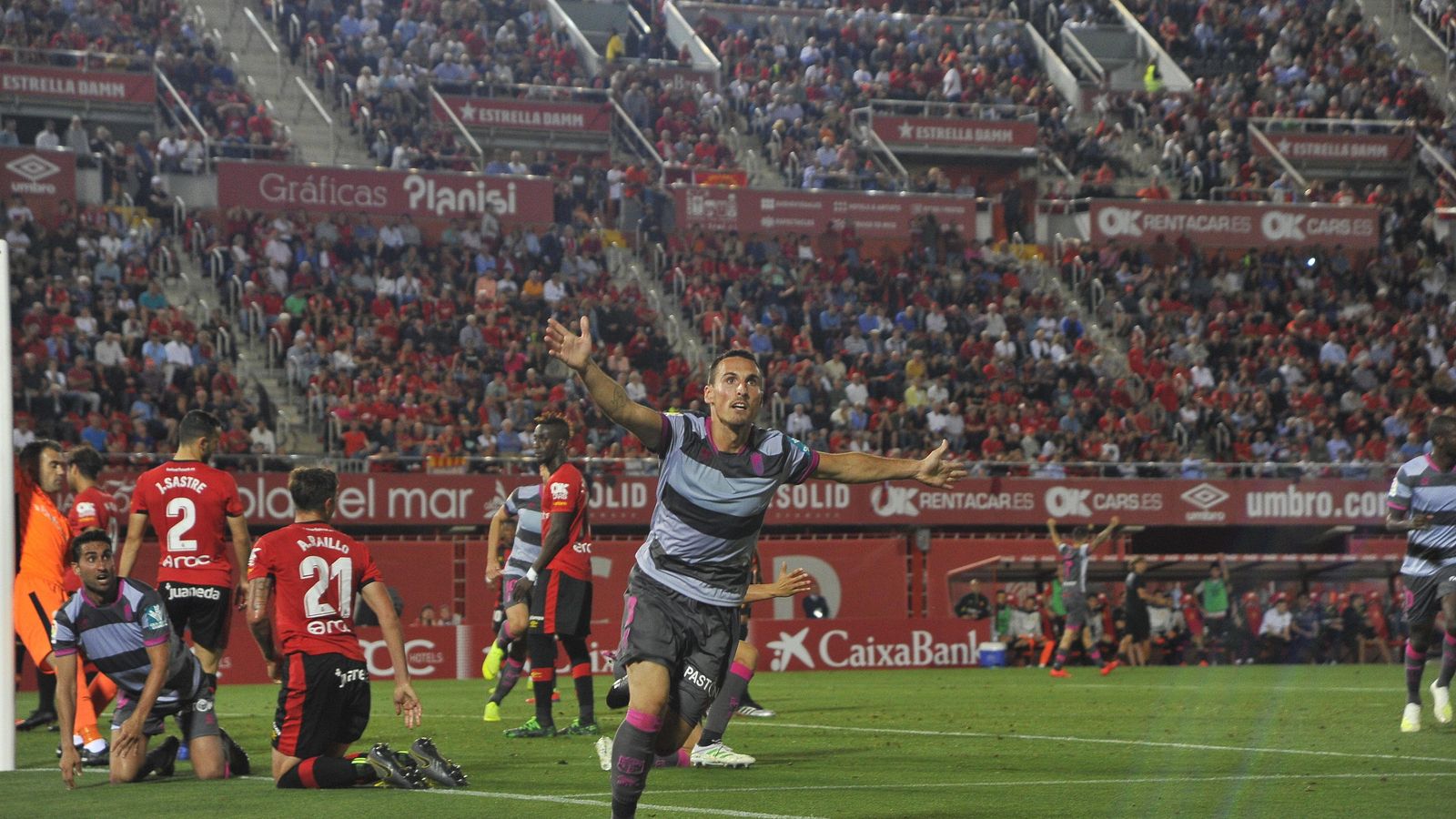 Fede San Emeterio fue el autor del tanto de los rojiblancos.