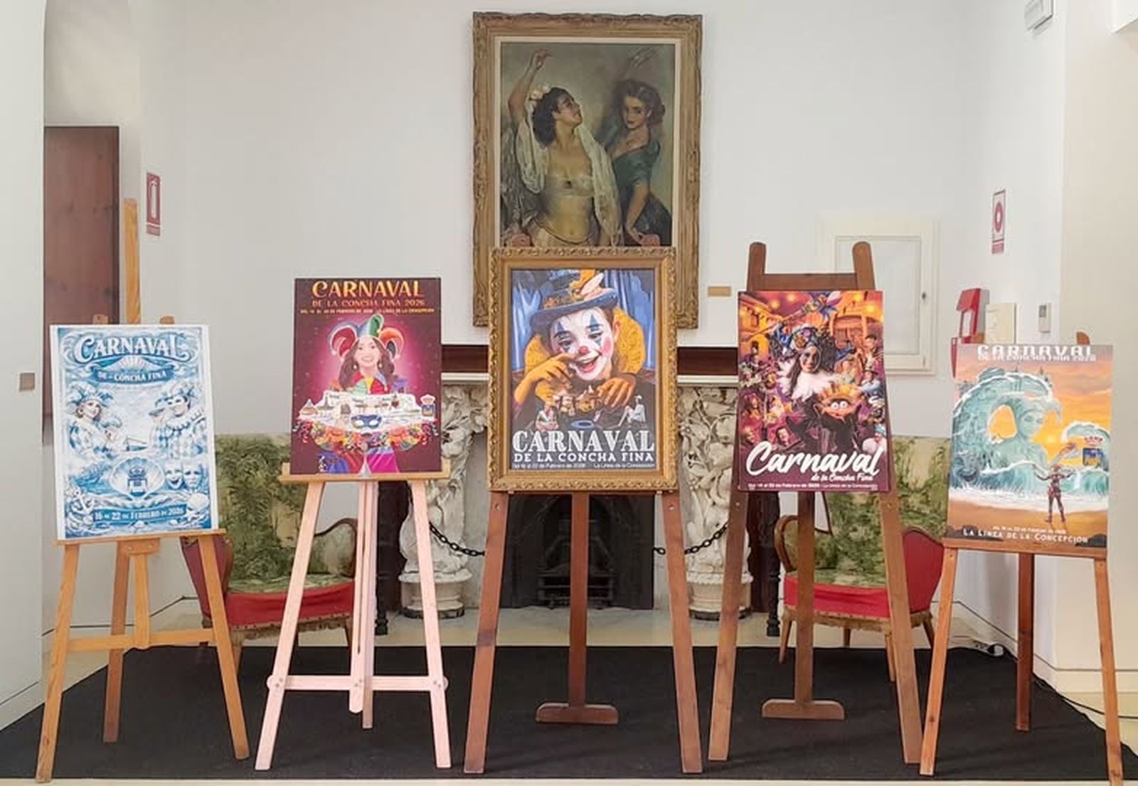 Los carteles presentados al concurso para el presente año