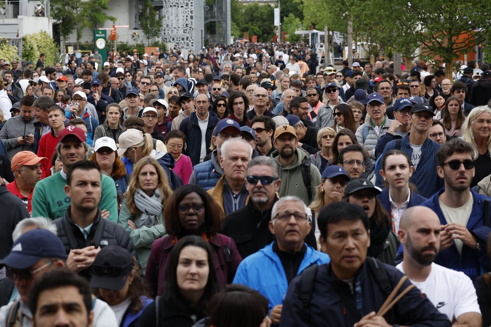Las fotos del adiós de Nadal en Roland Garros
