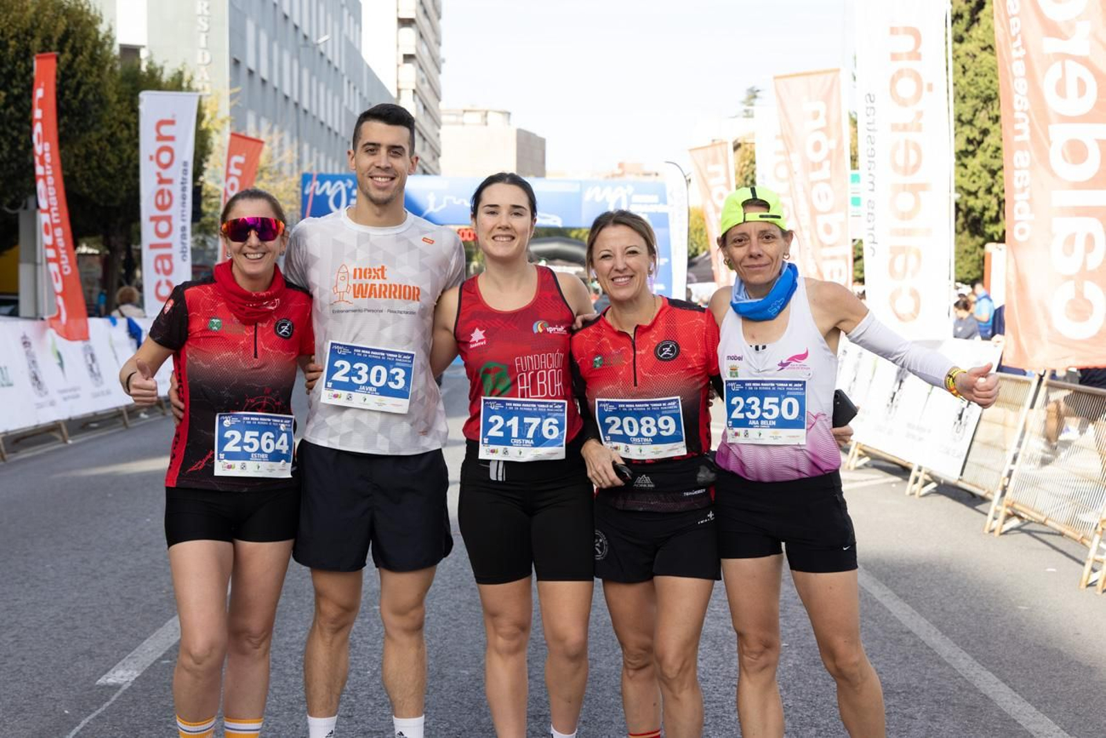 En imágenes: multitudinaria e histórica XXIX Media Maratón 'Ciudad de Jaén' y 10k en memoria de Paco Manzaneda
