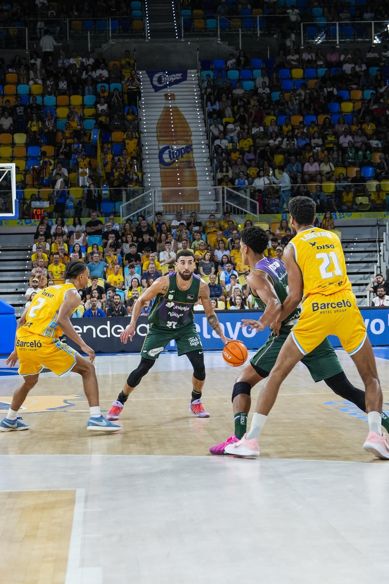 El Gran Canaria-Unicaja, en fotos