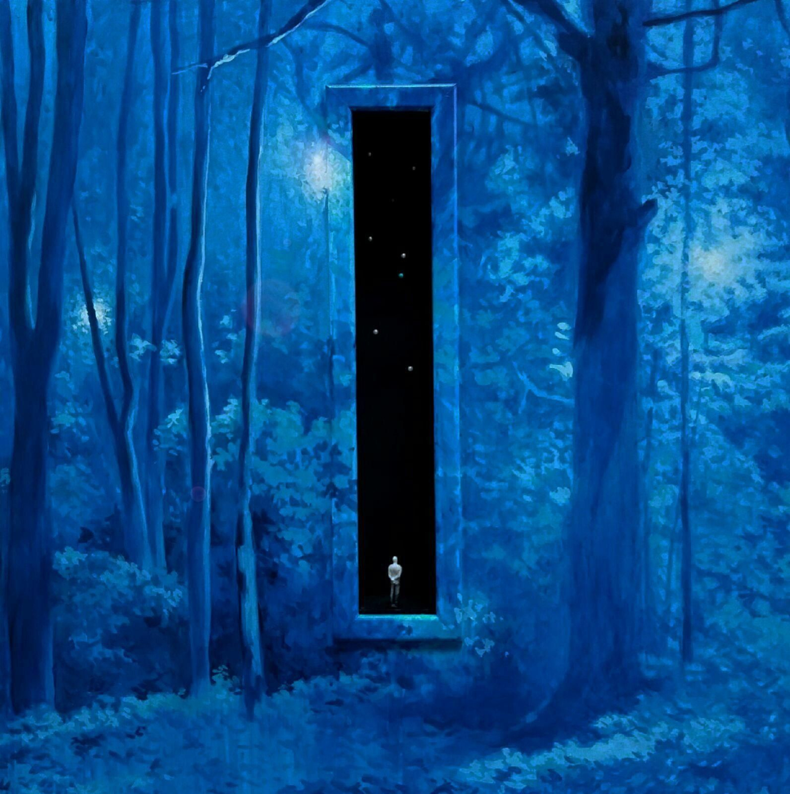 Dos de las obras que expondrá Barroso en el Ateneo sevillano.