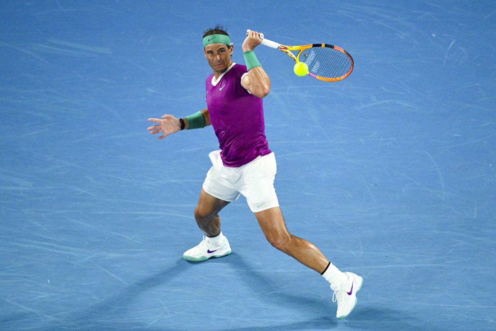 Las imágenes de la gran final entre Nadal y Medvedev (2)