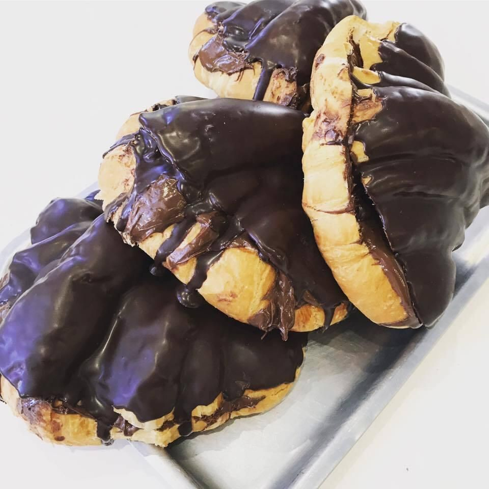 El croissant con nutella fluida de La Sultana