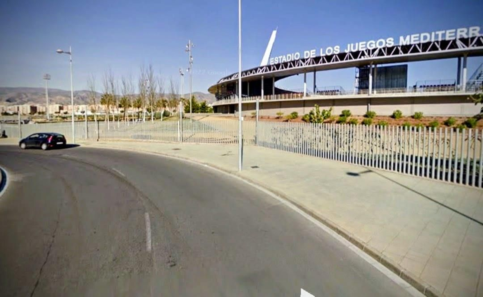 Los hechos sucedieron junto al estadio de fútbol del Almería.