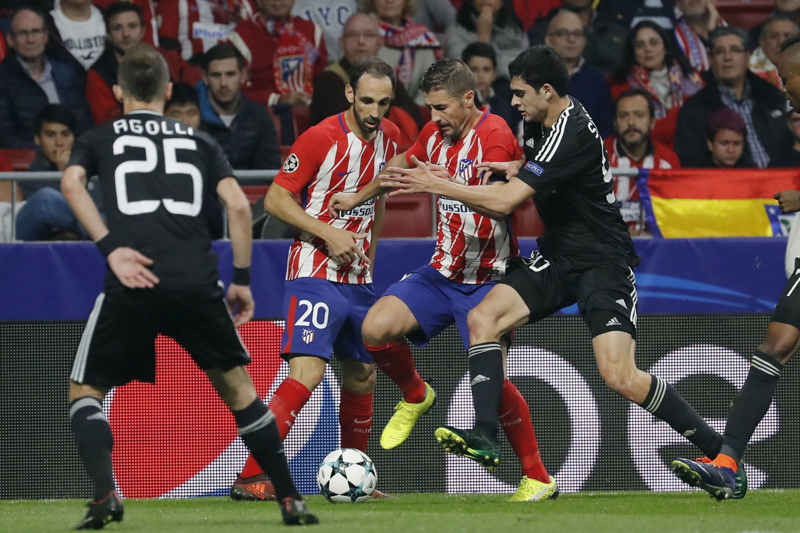 Las imágenes del Atlético-Qarabag