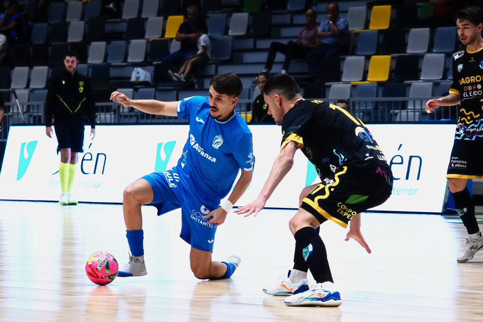 El conjunto jiennense se aferra al Olivo Arena para estrenar su casillero de triunfos.