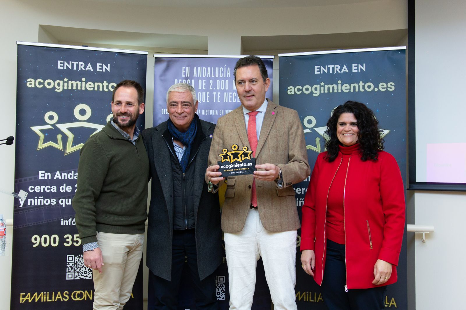 Fotos de la presentación de la campaña 'Acogimiento.es' de la Fundación Márgenes y Vínculos