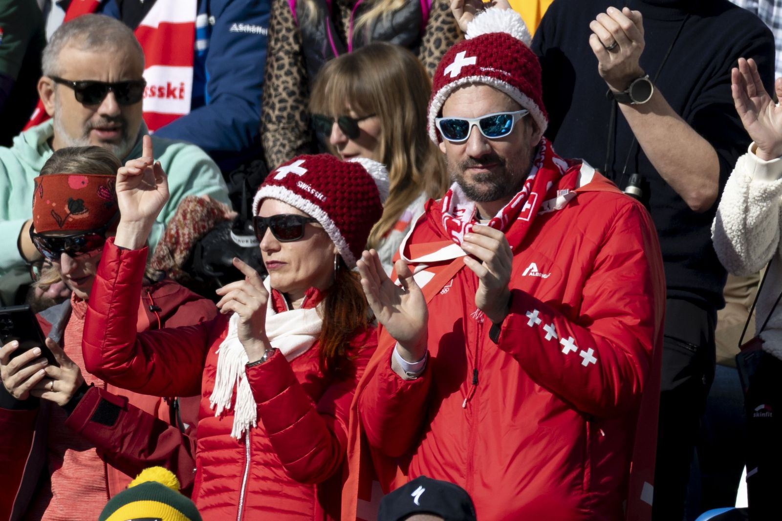 Las espectaculares fotos del descenso masculino en los Juegos Olímpicos de invierno