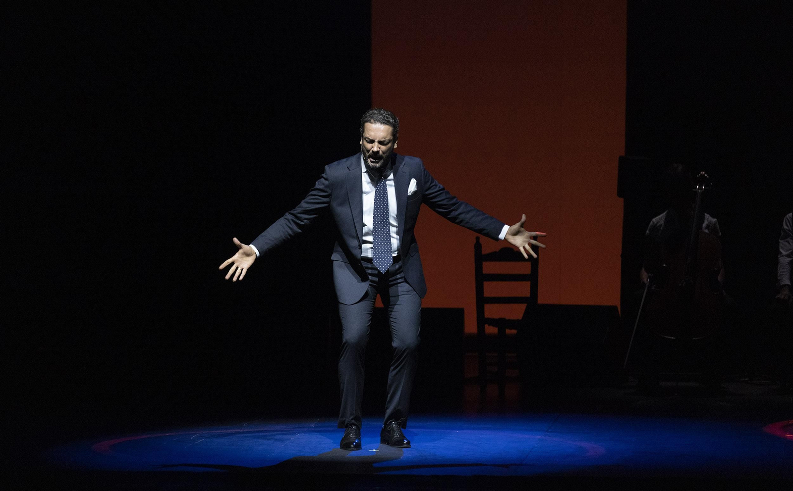 Manuela Carrasco en la Bienal de Sevilla