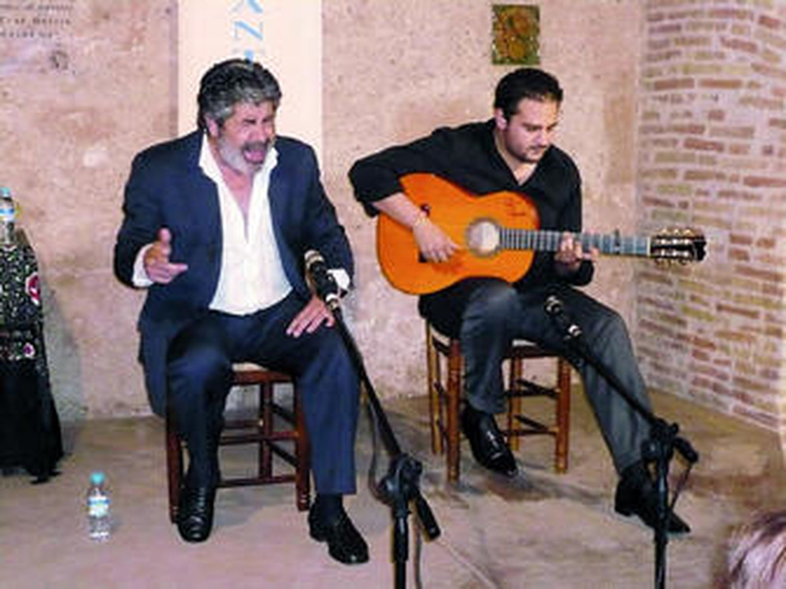 Antonio Suárez 'Guadiana' y Diego del Morao.