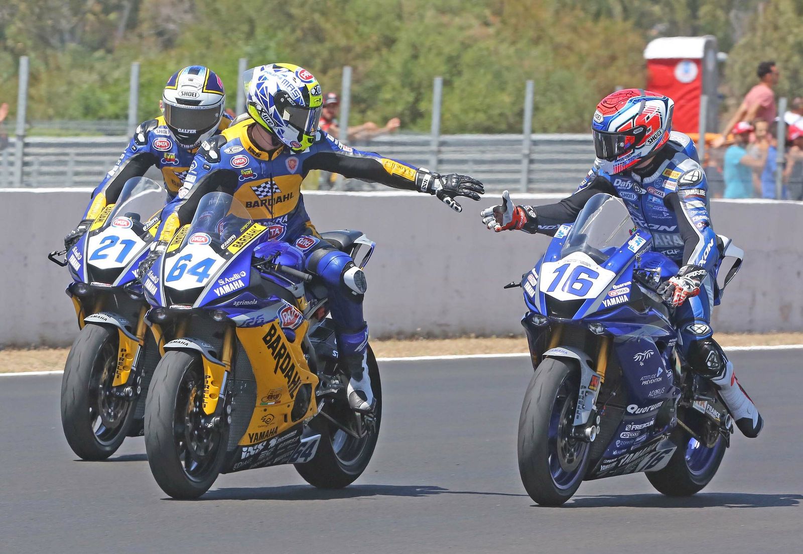 Imágenes de las carreras del Campeonato del mundo de Superbike