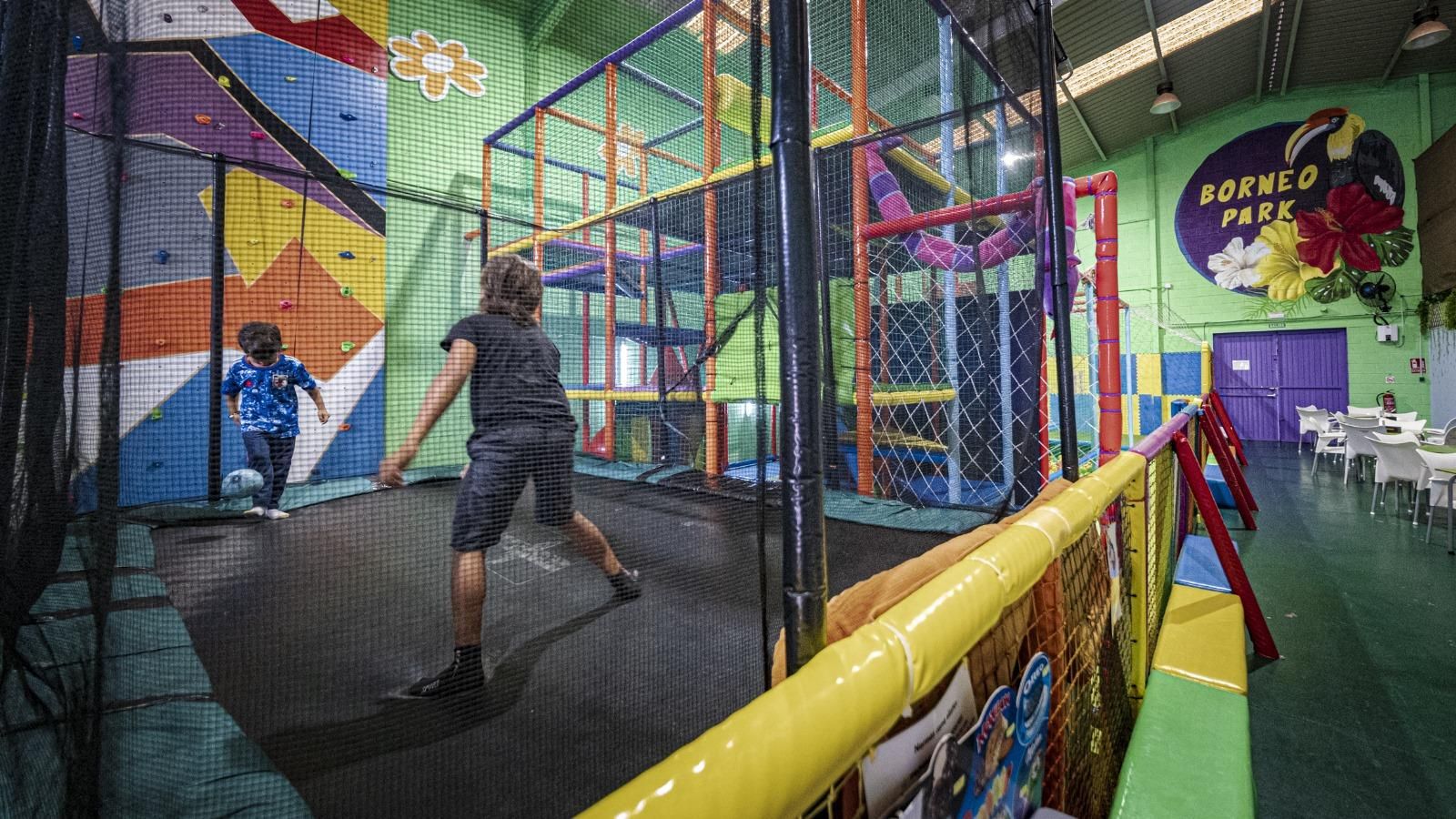 Instalaciones de 'Borneo Park', en el polígono 'El trocadero de Puerto Real