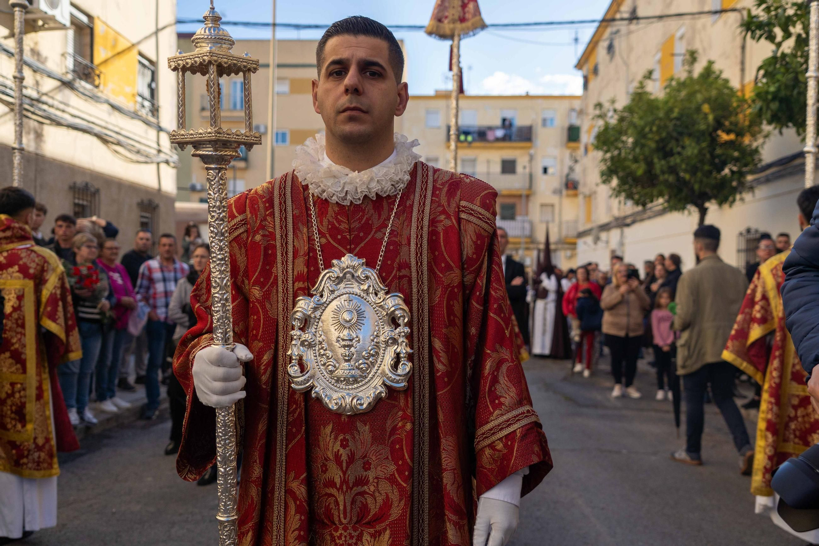 Martes Santo: Imágenes de la procesión de La Sentencia