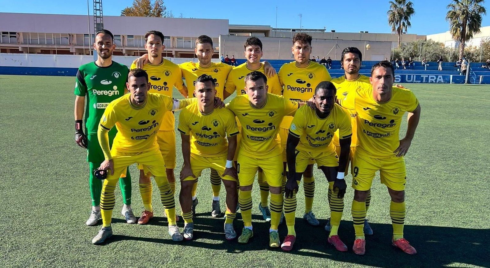 Once presentado por el conjunto murciano en su visita al Atlético Santa Cruz de este domingo.