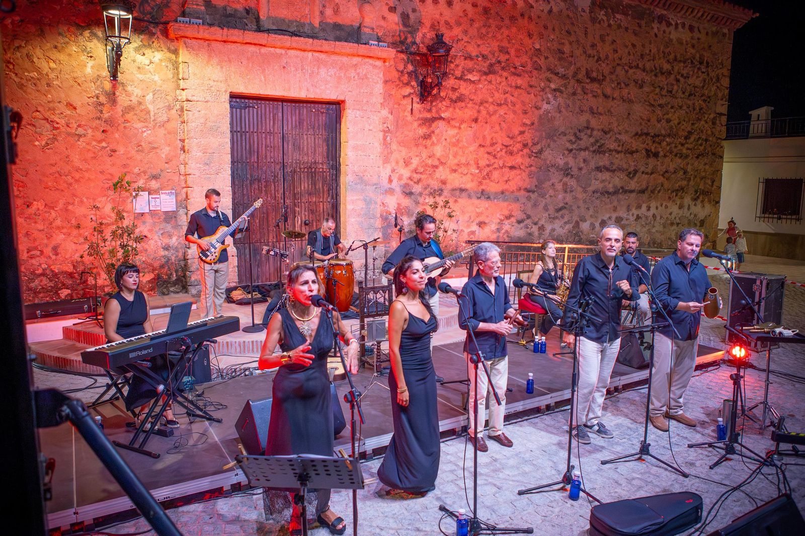 El grupo Nuevos Aires durante una de sus actuaciones.