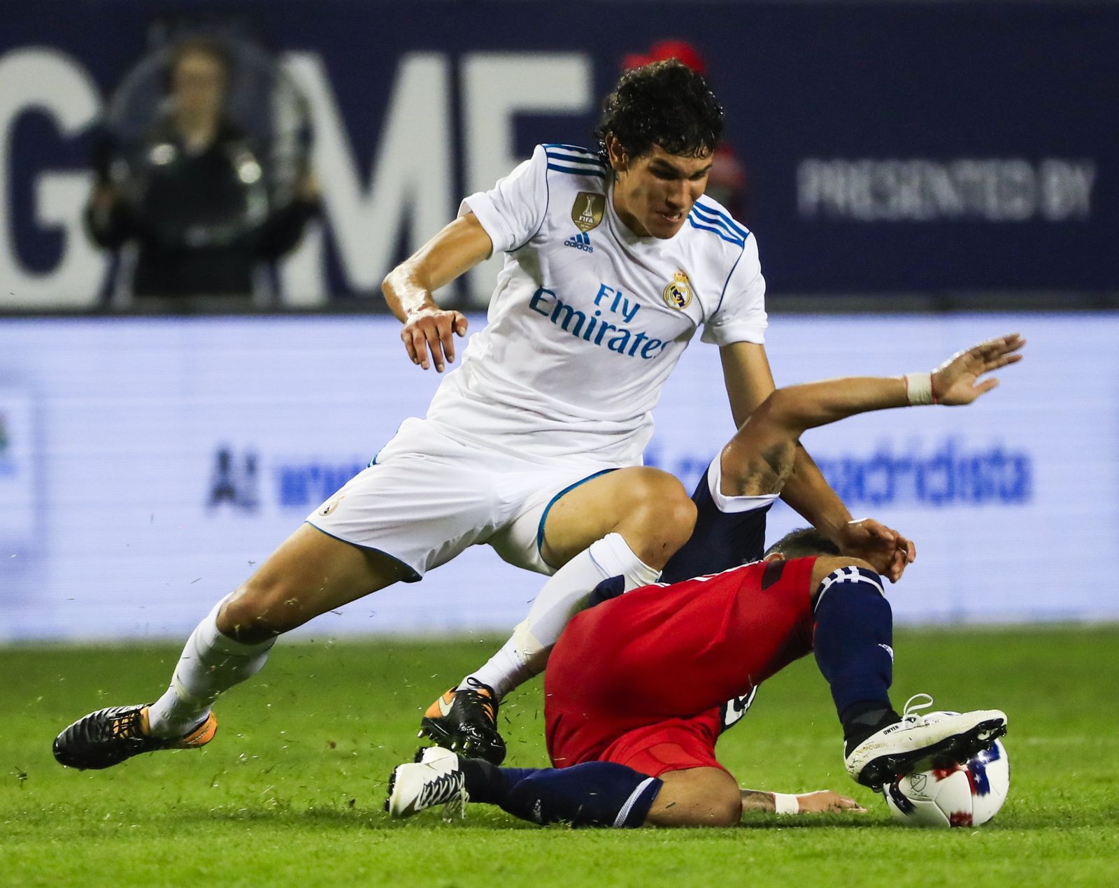 Imágenes del Real Madrid- Estrellas de la MLS