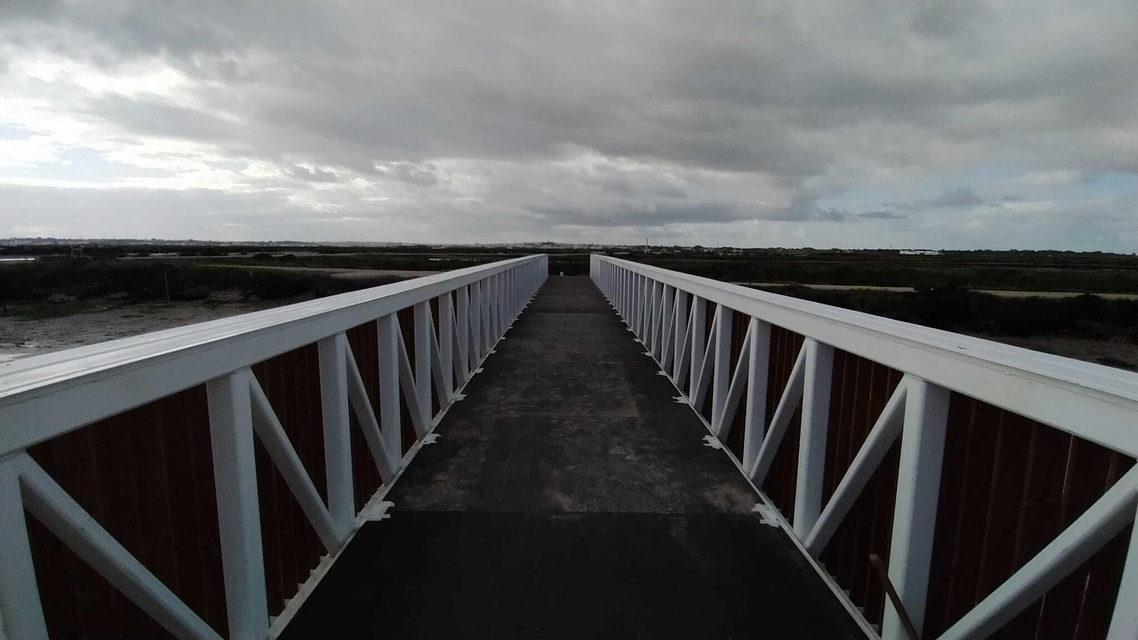 Así es el nuevo sendero que une San Fernando y Chiclana