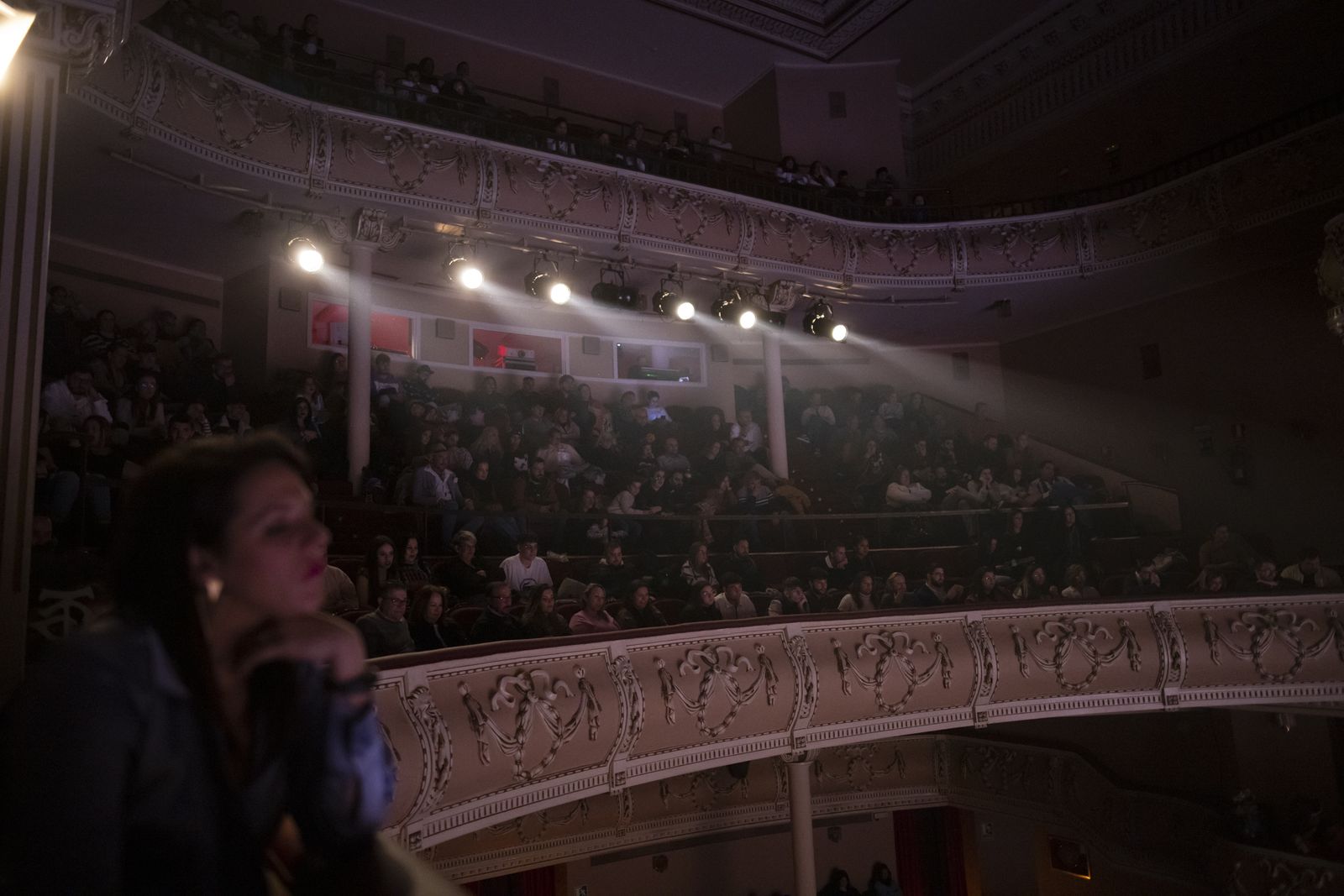 Ambiente en la final  del Carnaval Colombino