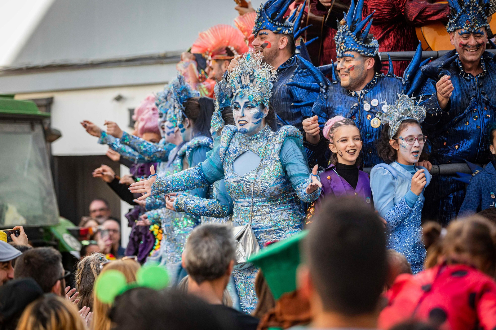 Todas las imágenes de los carruseles de coros de la Viña y el Mentidero del Carnaval de Cádiz 2024