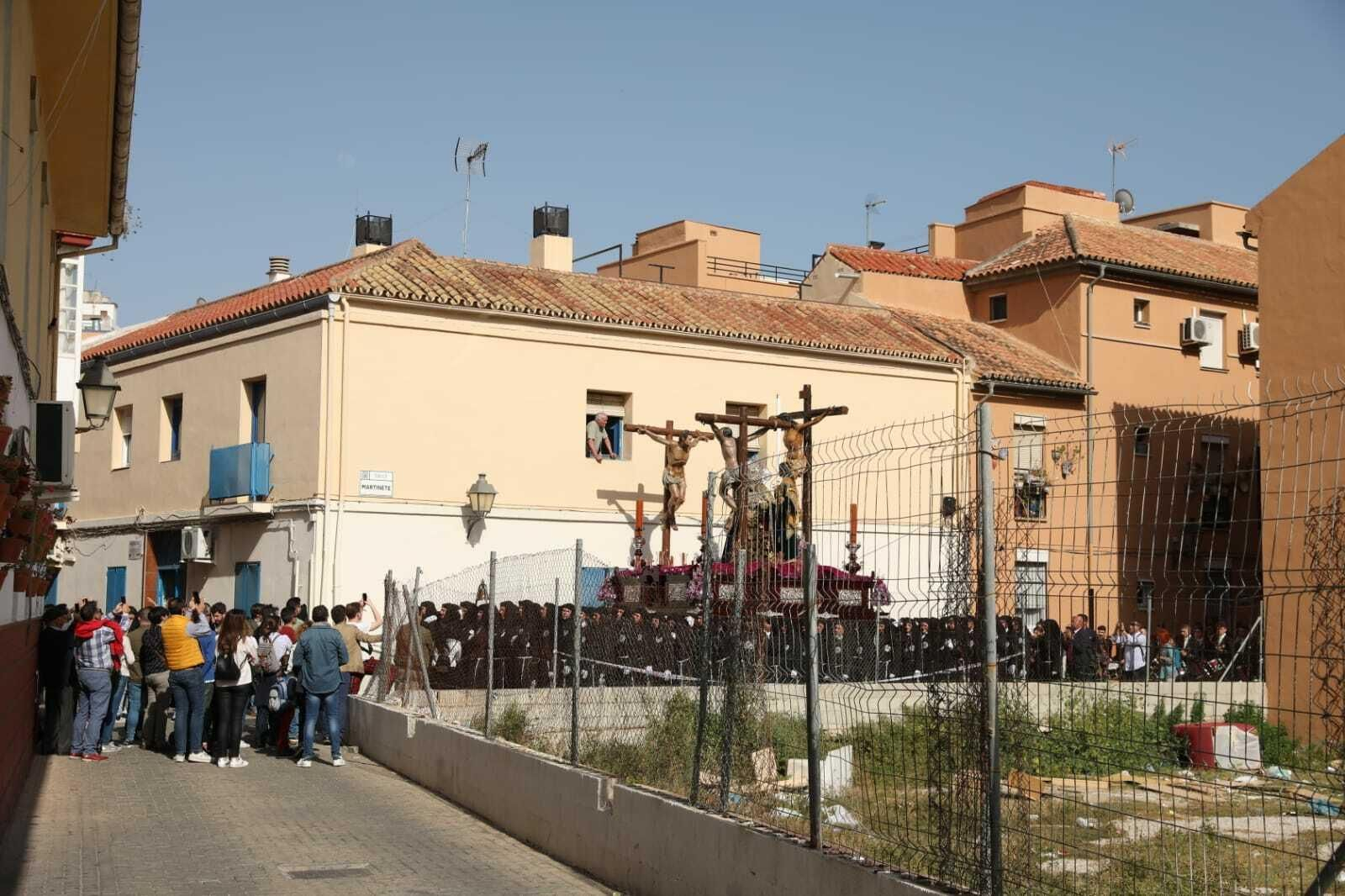 Las fotos de Dolores del Puente en el Lunes Santo en Málaga