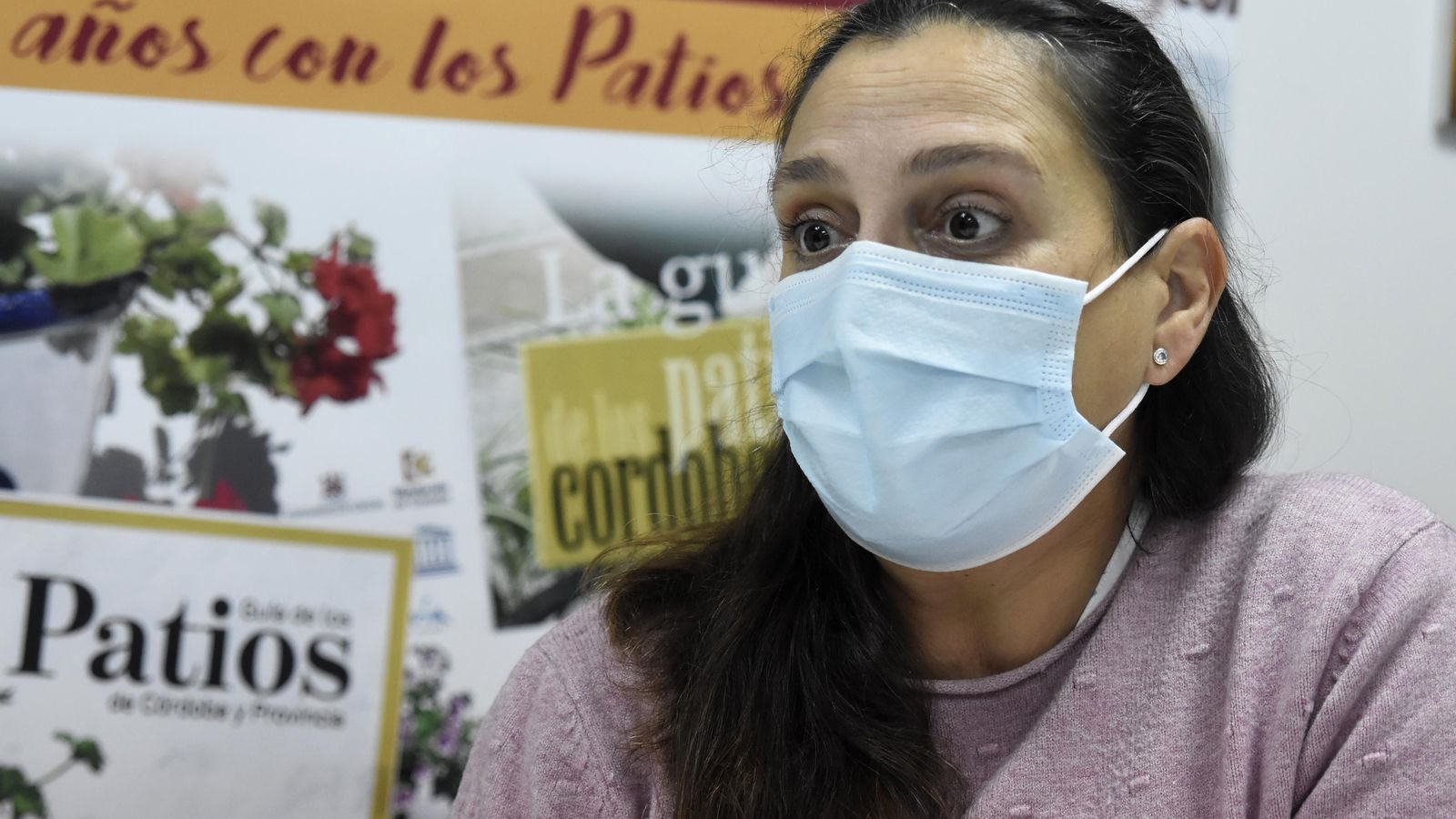 Begoña Roa, durante la entrevista concedida a 'el Día'.