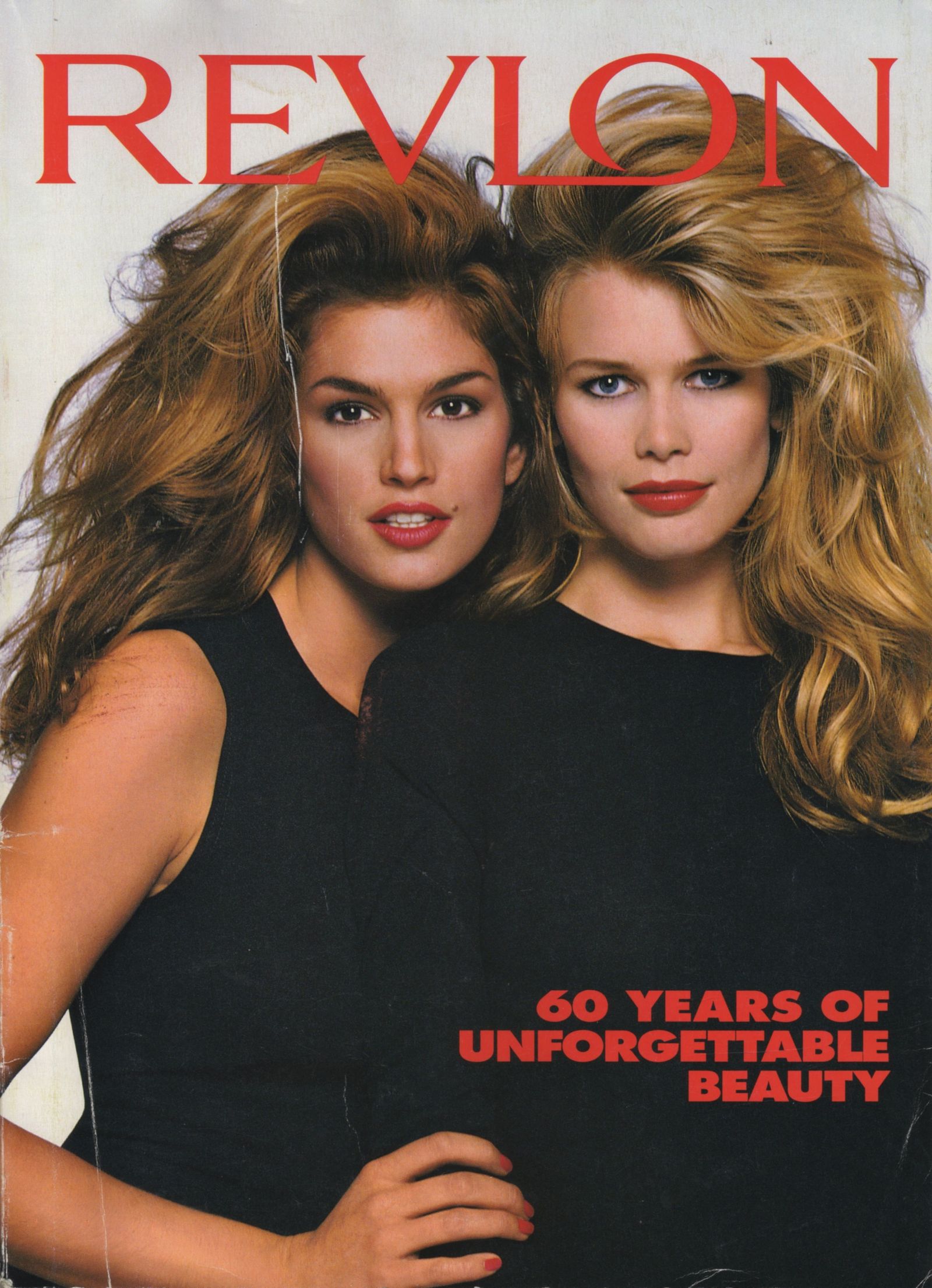 Portada de revista con otra 'top' de los 90, Cindy Crawford, en su época de esplendor.