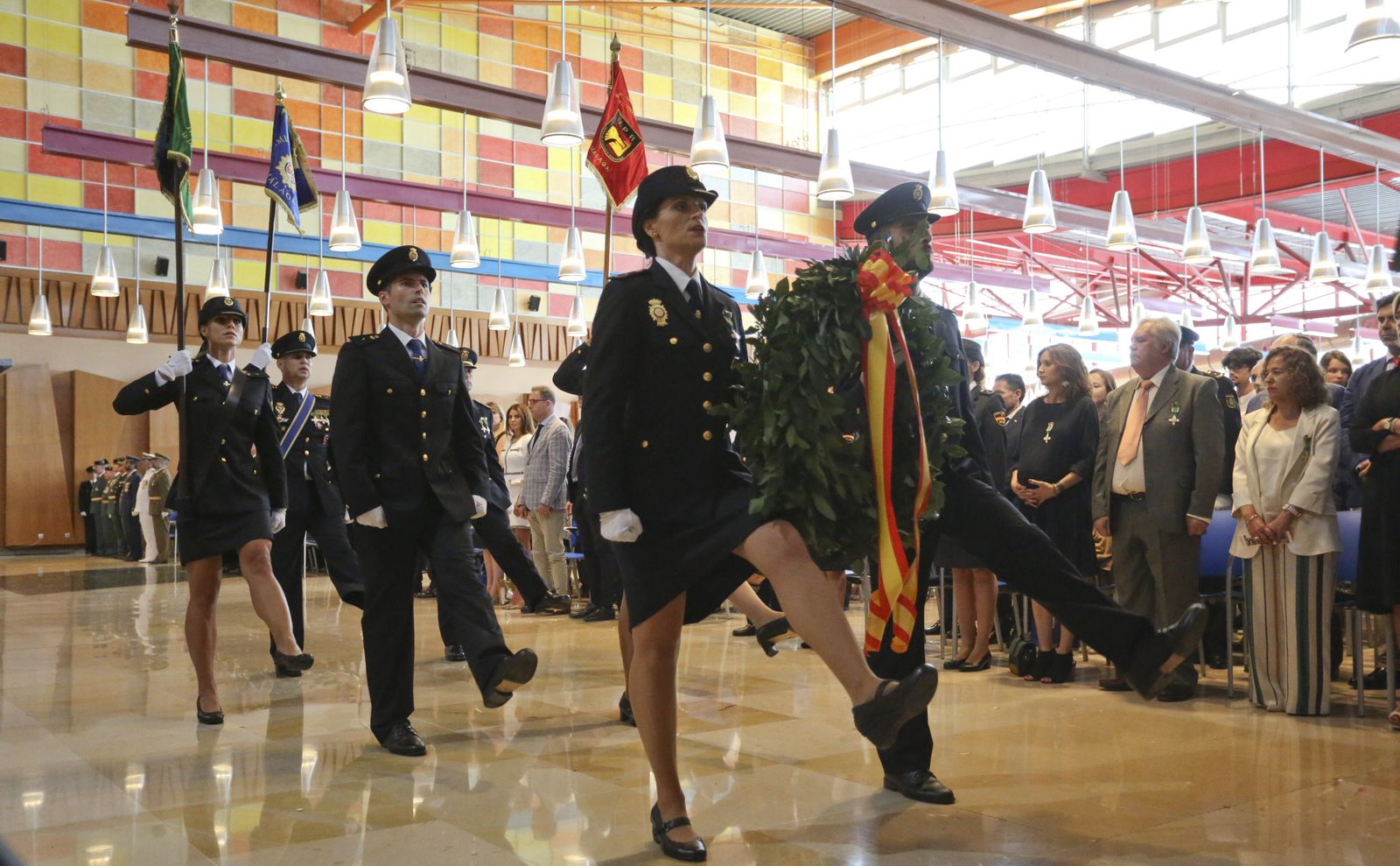 Las fotos del día del patrón de la Policía Nacional en Málaga